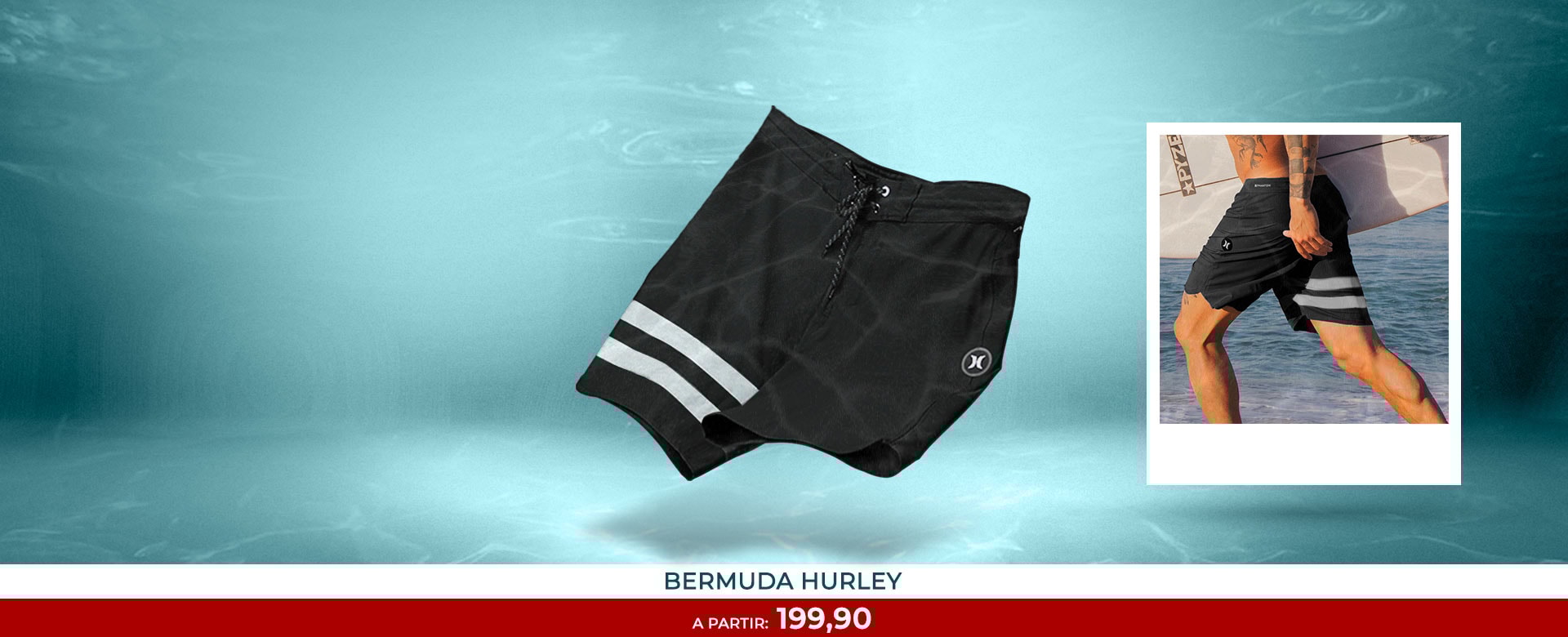 <span><b></b> <span> <h4>Bermudas HURLEY</h4>