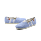 Alpargata Perky Shoes Blue Canvas Alpargata Perky Shoes Blue Canvas