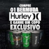 Bermuda Água Hurley Alpha Trainer Plus Camuflada 18,5"