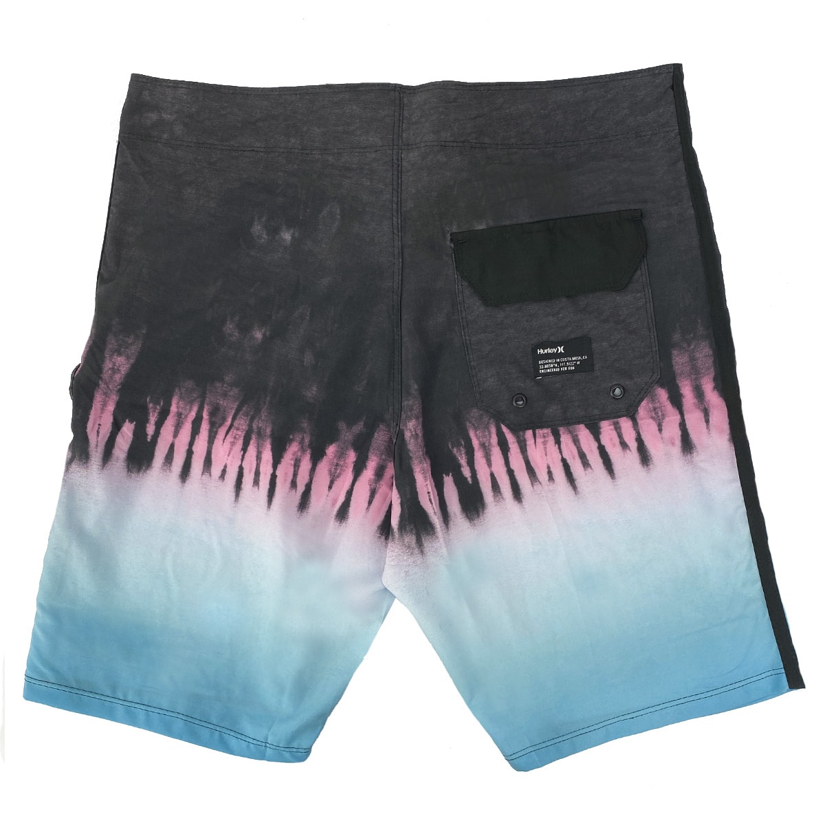 short hurley feminino rosa