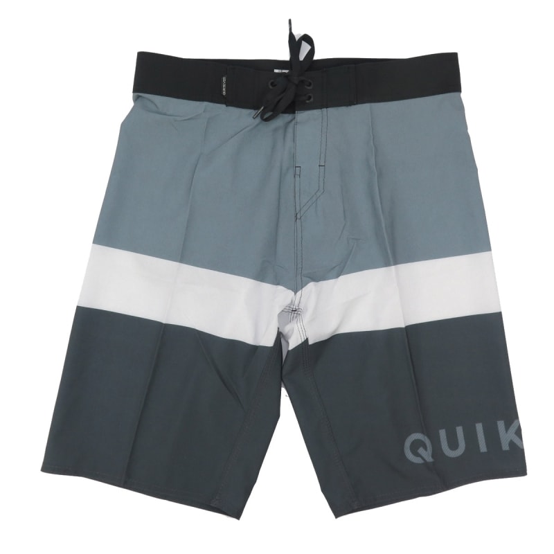 Bermuda Agua Quiksilver Every Day Blocked Cinza