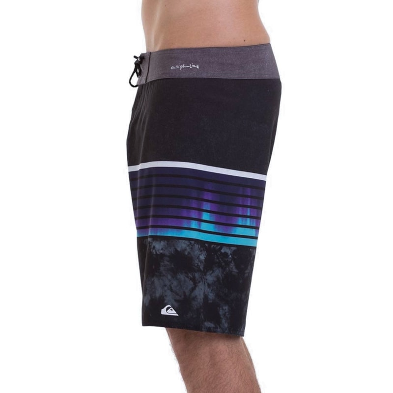 Bermuda Água Quiksilver Highline Acid Sun Jesse Back Wash