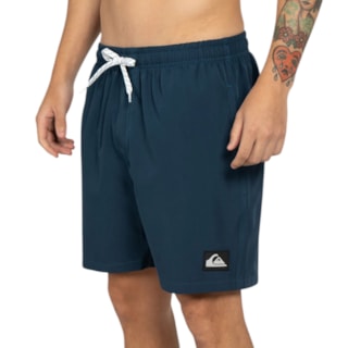 Bermuda Boardshort Quiksilver Flat Everyday 19 Marinho