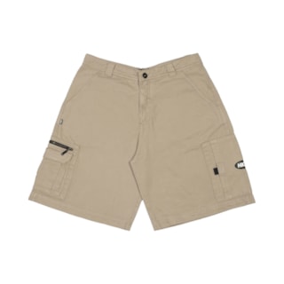 Bermuda Cargo High Twill Shorts Sand