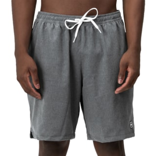 Bermuda Elástico Oakley Mod Trunk Heather Short Atlhetic Heather Grey