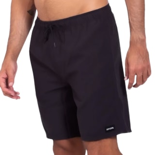 Bermuda Elástico Rip Curl Washed Volley Brazil Preto Bermuda Elástico Rip Curl Washed Volley Brazil Preto