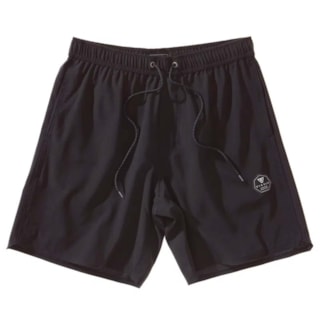 Bermuda Elástico Vissla Solid Sets 17.5 Preto