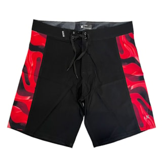 Bermuda Hurley Boardshort Aqua Side Preta