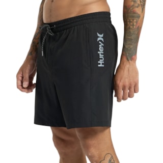 Bermuda Hurley Shorts Airflex Preta