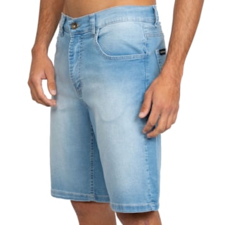 Bermuda Jeans Quiksilver Everyday Delave Azul
