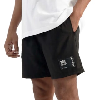 Bermuda Lost Shorts Elastico Basic Preto