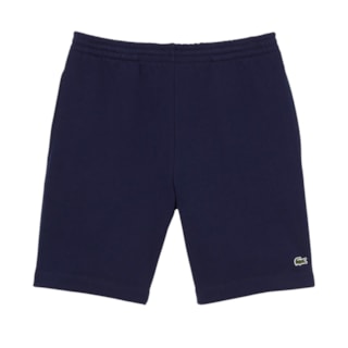 Bermuda Moletom Lacoste em Velo de Lã com Bolsos