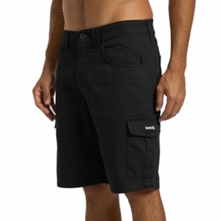 Bermuda Passeio Hurley Cargo Preta