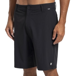 Bermuda Passeio Hurley  Walk All Day Over 19,5 Preta