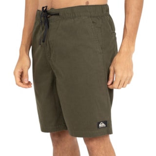 Bermuda Passeio Quiksilver Q502A0046 Verde Militar