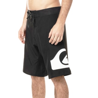 Bermuda Quiksilver Boardshort Everyday Side Logo 21 Preto
