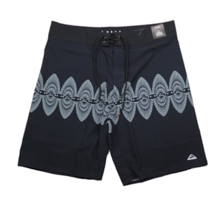 Bermuda Reef Boarshort Cirus Preta