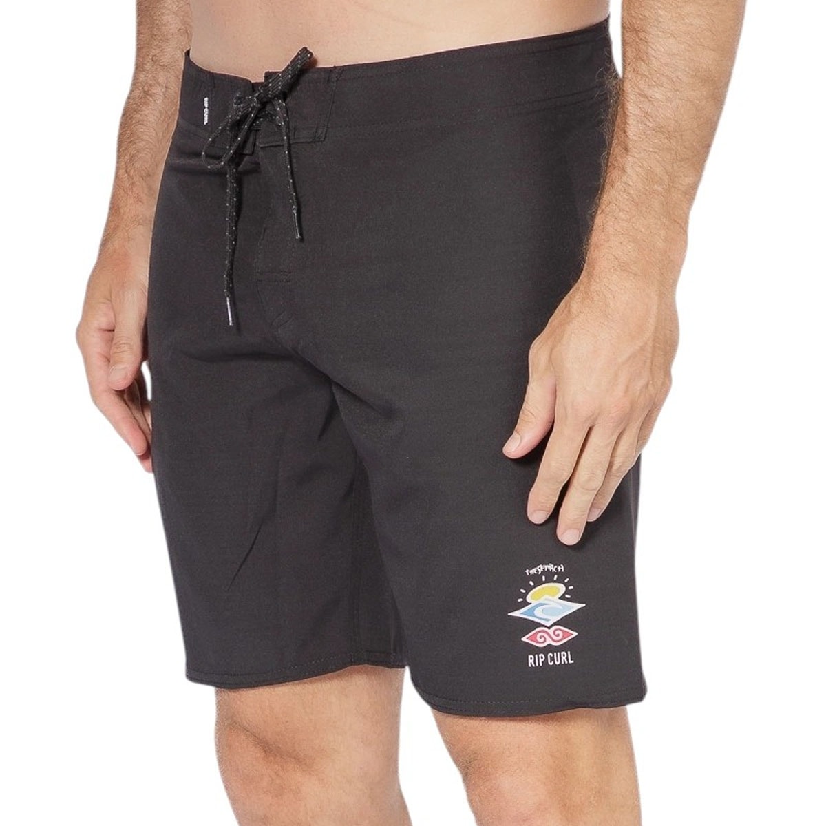 Bermuda Rip Curl Icons 18 Black os melhores preços | Clique e confira!
