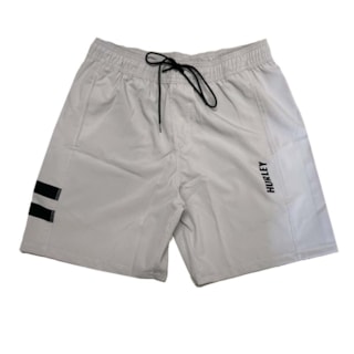 Bermuda Shorts Hurley Block 17 Cinza