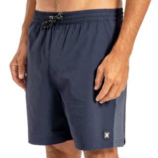 Bermuda Shorts Hurley Volley Alpha 17,5 Azul Marinho
