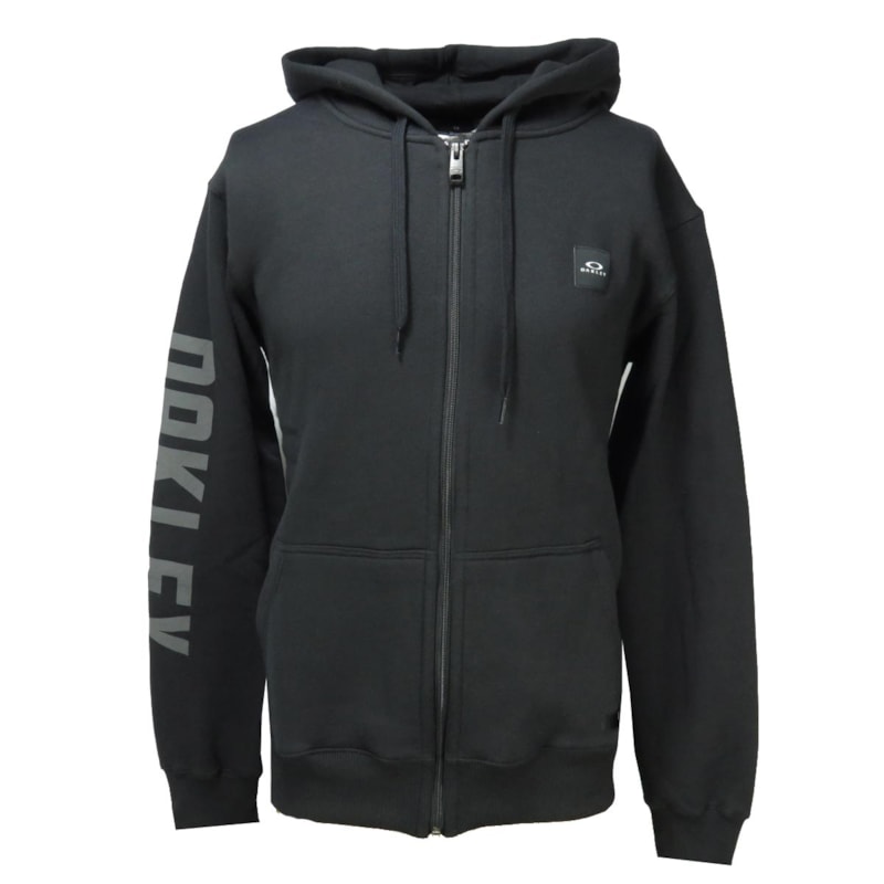 Blusa de Moletom Oakley O-Lettering Preto