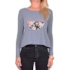 Blusa Feminina Rip Curl Flower Desert Cinza