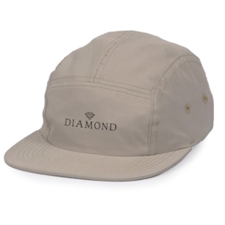 Boné 5 Panel Diamond Classic Camper Hat Khaki