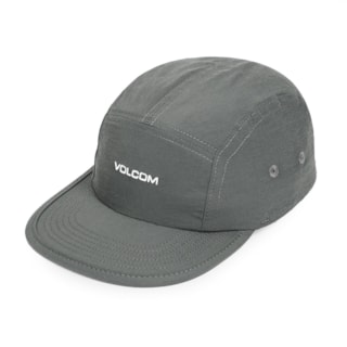 Boné 5 Panel Volcom Stoke Stone Cinza