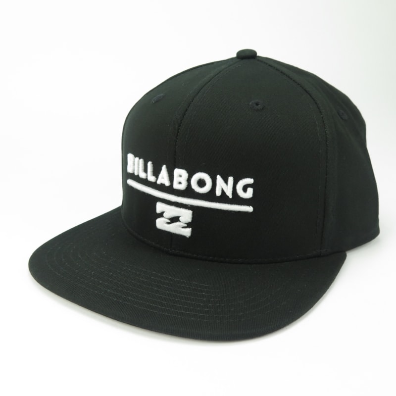 Boné Billabong System Aba Reta Snap Back Preto - Back Wash