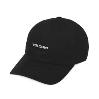 Boné Feminino Volcom Euro Dad Hat Preto