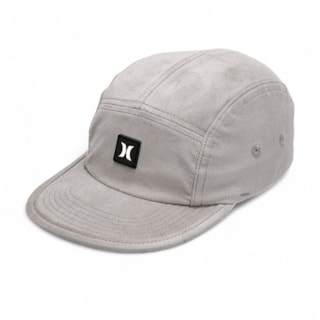 Boné Five Panel Hurley Five Panel Velvet Cinza