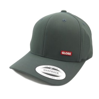 Boné Globe Flexfit Snapback Chumbo