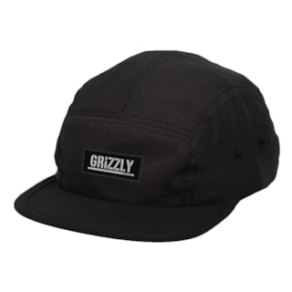 Boné Grizzly Stamp Camper Hat Preto