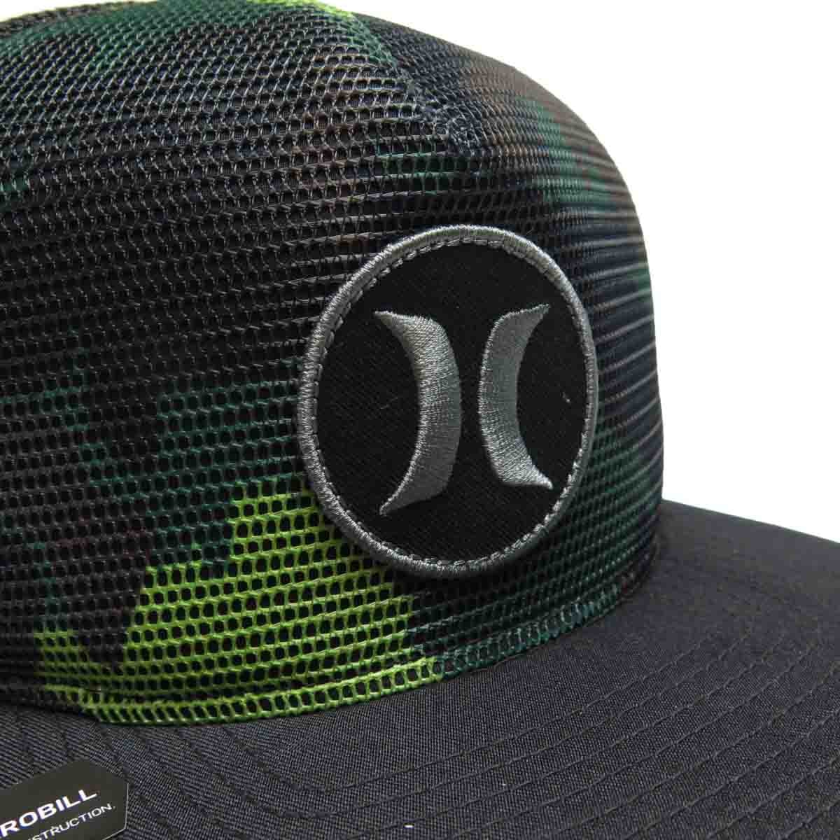 Boné Hurley Aba Reta Nike Dri-Fit Camuflado - Back Wash