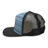 Boné Hurley Aba reta/Snapback Nike Dri-Fit Hydrofuge Preto Azul