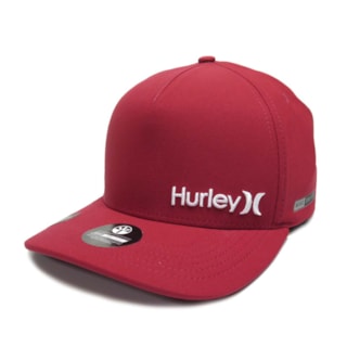 Boné Hurley Aba Torta Nike Dri-Fit Vermelho 637852 Boné Hurley Aba Torta Nike Dri-Fit Vermelho 637852