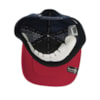 Boné Hurley Aba torta/Snapback Nike Dri-Fit Azul/Vermelho