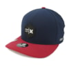 Boné Hurley Aba torta/Snapback Nike Dri-Fit Azul/Vermelho