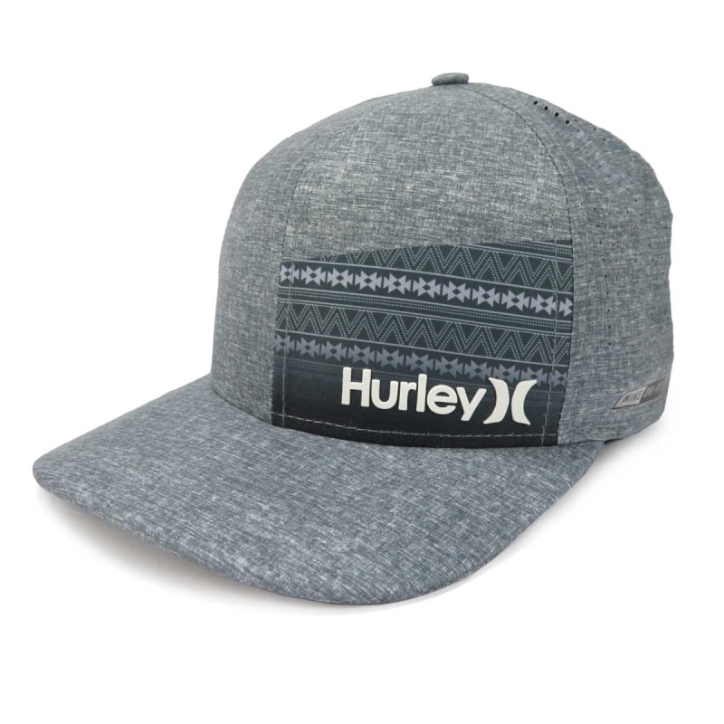 Boné Hurley Aba torta/Snapback Nike Dri-Fit Cinza 635863