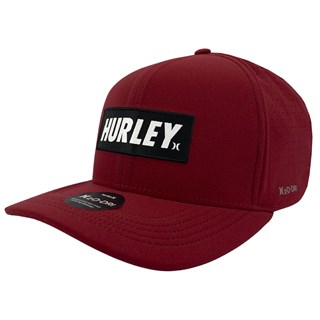 Boné Hurley Label Vermelho