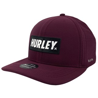 Boné Hurley Label Vinho