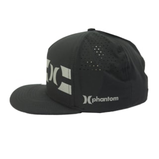 Boné Hurley Phantom Aba reta/Snapback Preto 653873