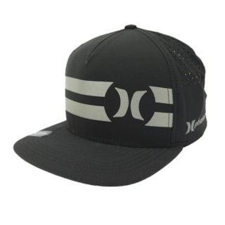 Boné Hurley Phantom Aba reta/Snapback Preto 653873 Boné Hurley Phantom Aba reta/Snapback Preto 653873