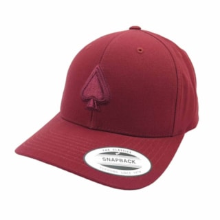 Boné MCD Triple Snapback Sangria Boné MCD Triple Snapback Sangria
