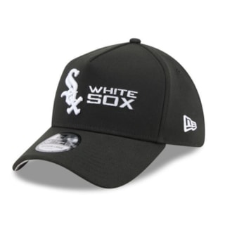 Boné New Era 39THIRTY A-FRAME Chicago White Sox Preto