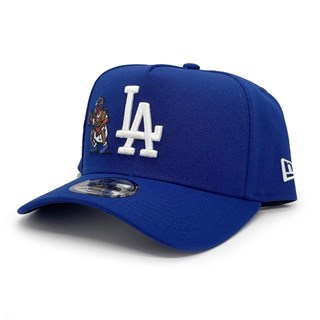 Boné New Era 9FORTY A-Frame MLB Los Angeles Dodgers Freestyle Azul