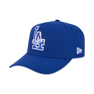 Boné New Era 9FORTY A-Frame MLB Los Angeles Dodgers World Of Logos Royal