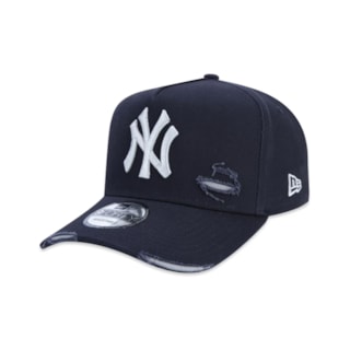 Boné New Era 9FORTY A-Frame MLB New York Yankees Destroyed Marinho