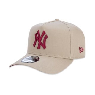 Boné New Era 9FORTY A-Frame MLB New York Yankees Khaki