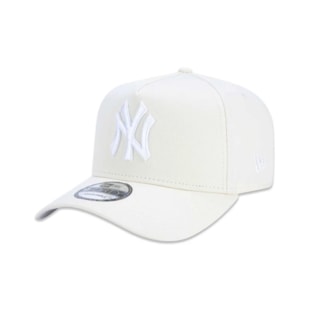 Boné New Era 9FORTY A-Frame MLB New York Yankees Off White